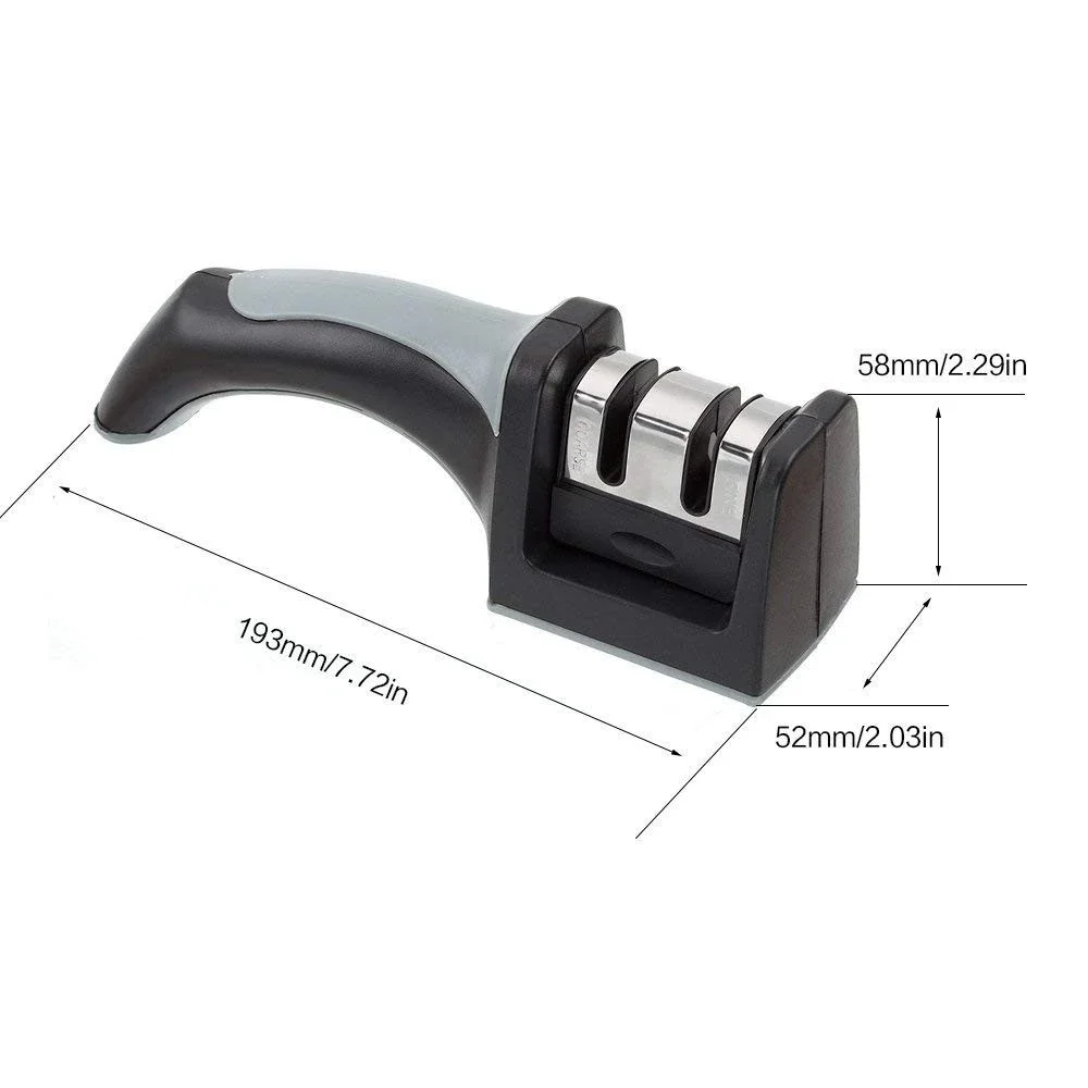 

Professional Knife Sharpener Kitchen Sharpening Stone Whetstone Tungsten Steel Diamond Ceramic Kitchen Knifes Accessories