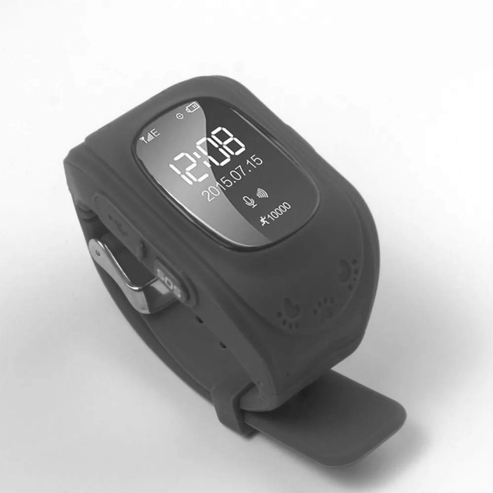 Смарт часы Q50 для детей безопасные наручные GSM GPS локатор трекер SIM SOS защита от