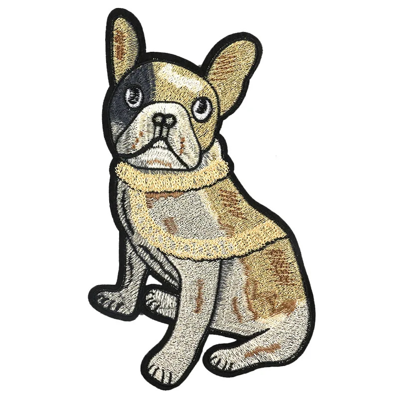 

1 шт. модная вышивка, милая мультяшная нашивка с большими собаками, нашивка для одежды, куртки, футболки, украшение, сделай сам, аппликация, ак...