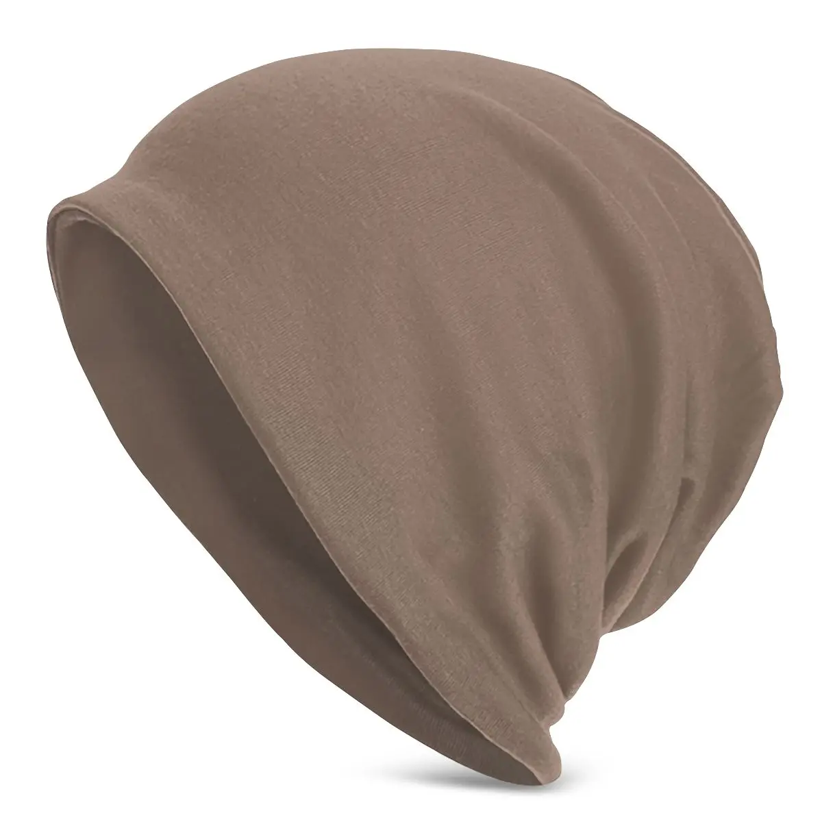 

Plain Pastel Brown Solid Hats Hip Hop Autumn Winter Street Beanies Cap unisex Men Women's Homme Winter Warm Dual-use Knit Hat
