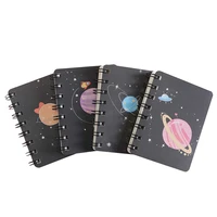 mini planet loose leaf hand book notebook diary blank notebooks diaries kawaii student notepad stationery office school supplies