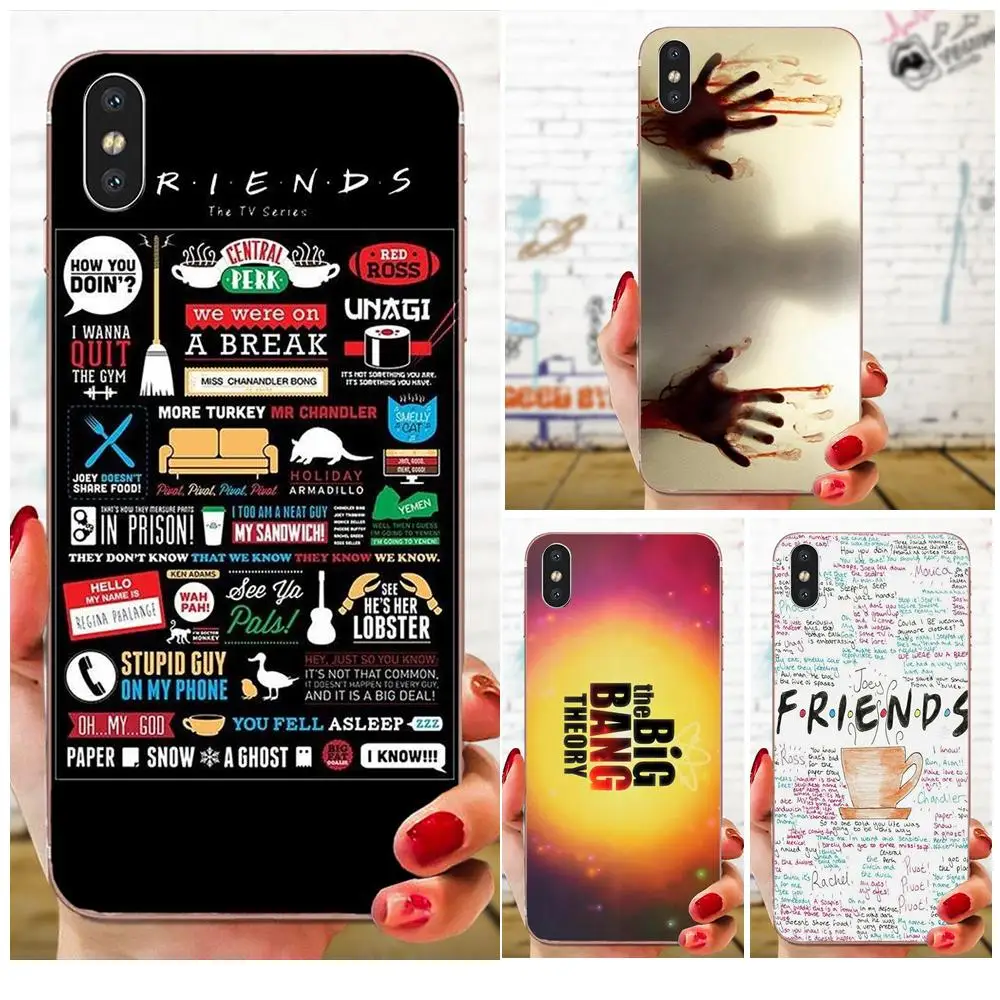 Силиконовый чехол для телефона друзья Смешные ТВ шоу Huawei NOVA 2 V20 Y3II Y5 Y5II Y6 Y6II Y7 Y9 G8 G9