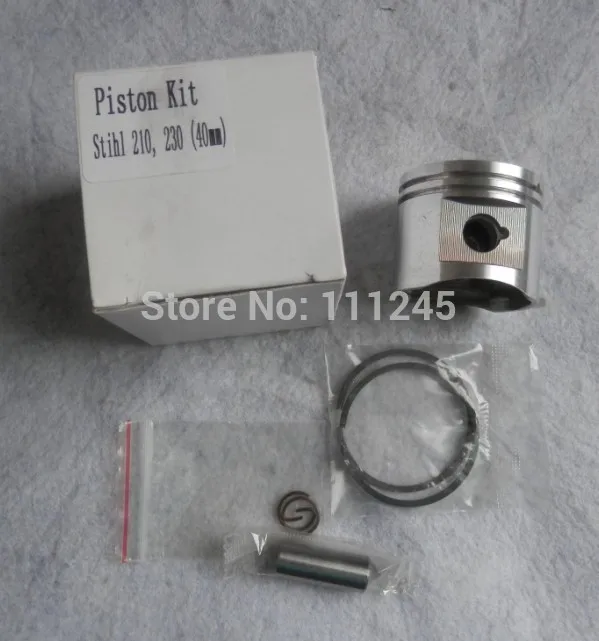 

MS230 PISTON KIT 40mm FOR STIHL 021 023 MS210 CHAINSAWS CYLINDER ASSY KOBLEN RING PIN CLIP ASSEMBLY 1123 030 2003 FREE SHIPPING