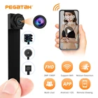 Full HD портативный WIFI IP мини камера 1080P P2P видео регистратор ночного видения удаленный монитор Домашняя безопасность мини видеокамера TF карта