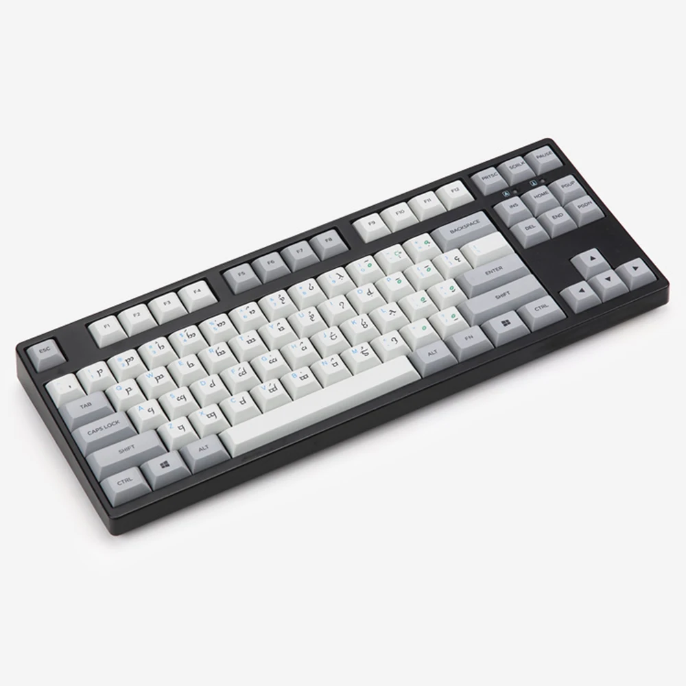 154 клавиши PBT ключ колпачки для вишни механические клавиш покера 87 96 104 108 Tada68 Gk64