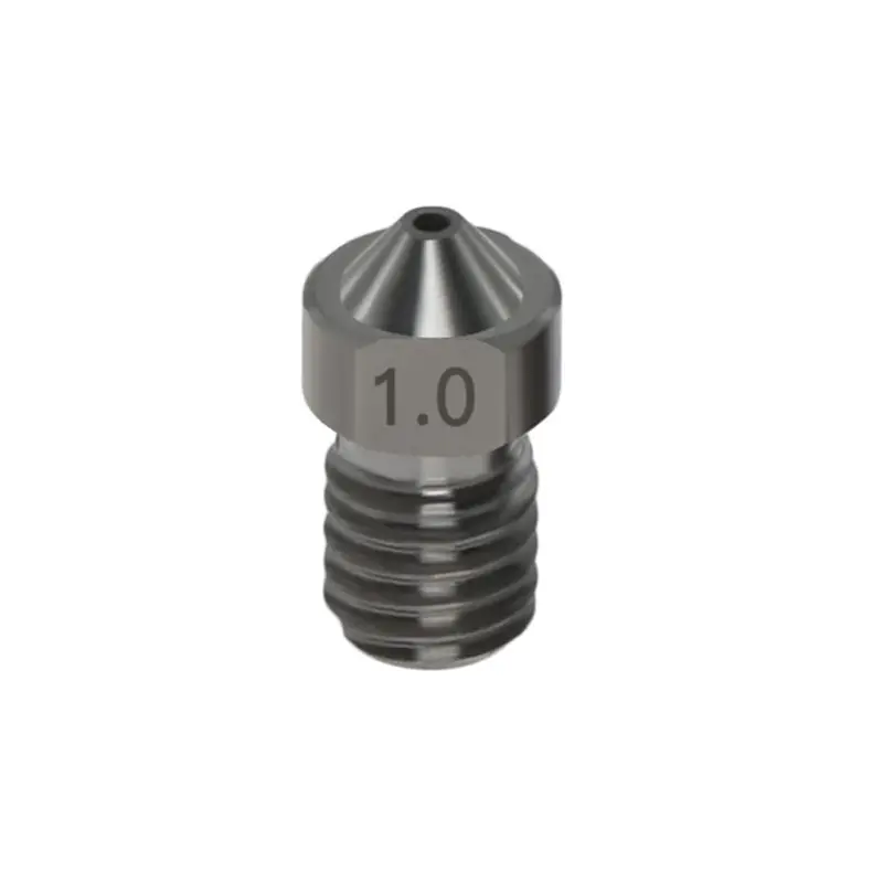 Tigh Quality Hardened Steel V6 Nozzles For High Temperature 3D Printing PEI PEEK Carbon Fiber Filament E3D Titan Aero Hotend | Компьютеры