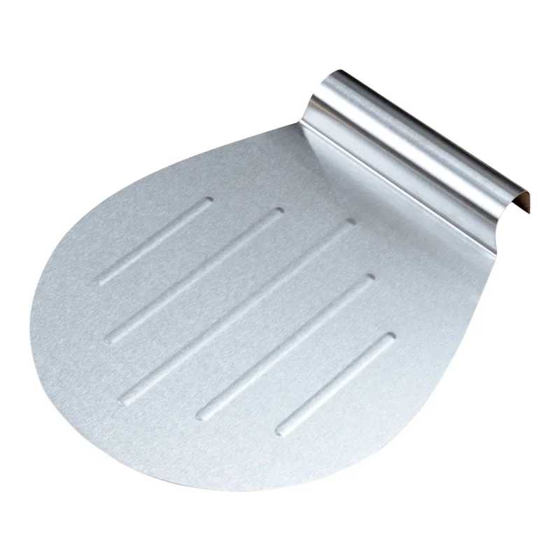 Лоток для выпечки из нержавеющей стали подвижная тарелка нож пиццы лопата