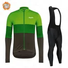 Одежда для велоспорта 2021 командная Ralvpha зимняя флисовая одежда для велоспорта комбинезон для горного велосипеда комплект штанов для триатлона Ropa Ciclismo