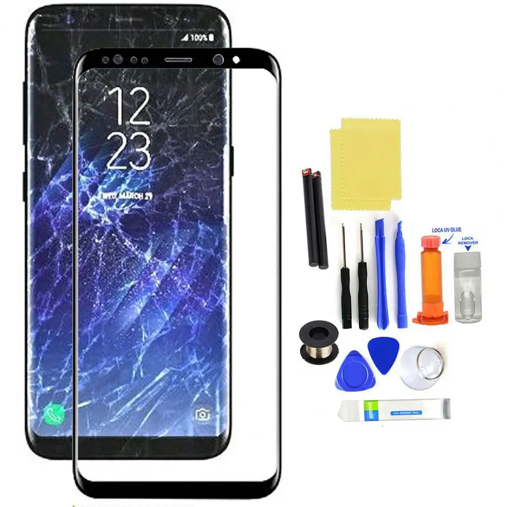 Phone Screen Ultra-thin Replacement Glass Mobile Phone Touch Screen for Samsung Galaxy Note 8/9/10/10 Plus/20/20 Ultra