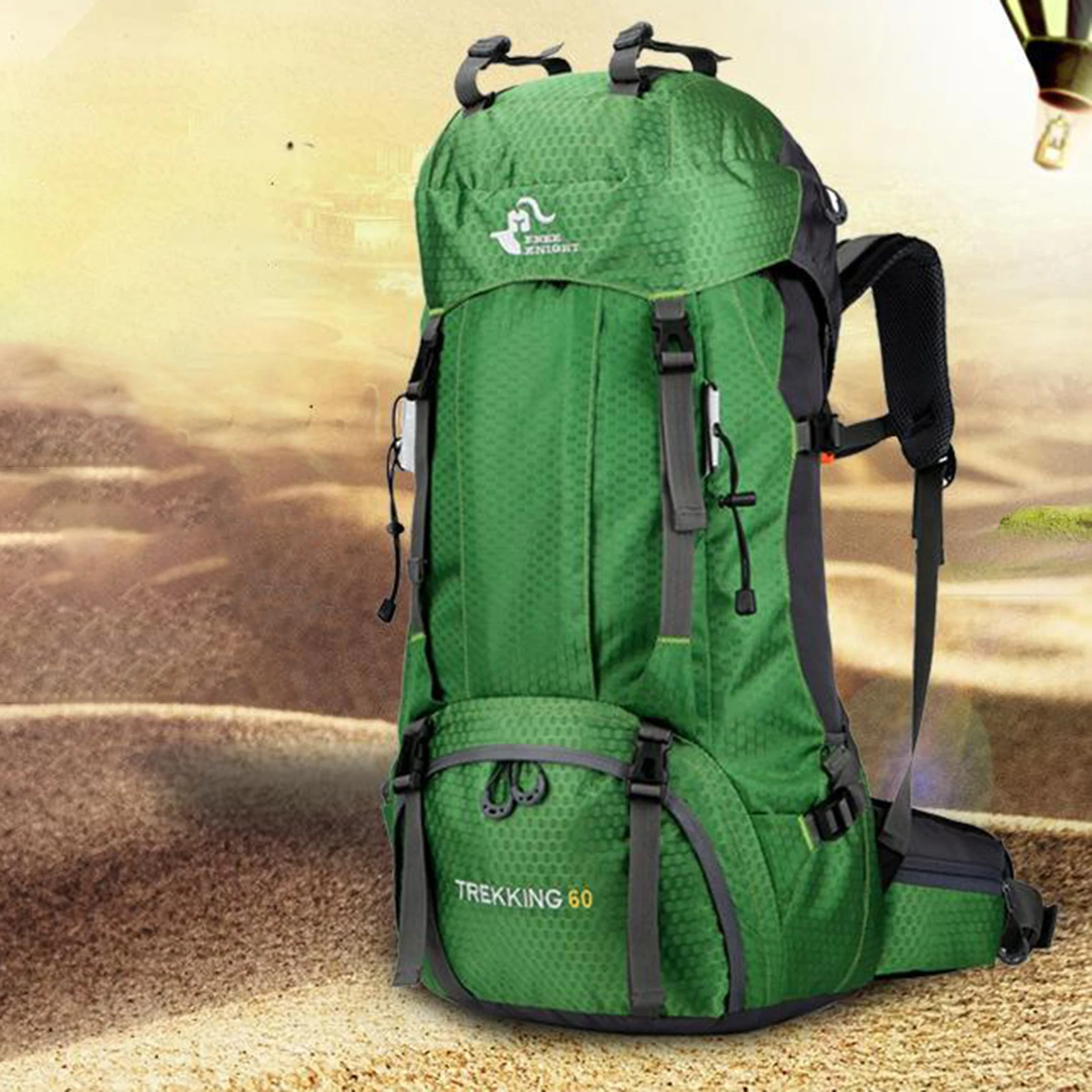 

60L Backpack Trekking Hiking Large Capacity Rucksack Day Pack Pack Haversack