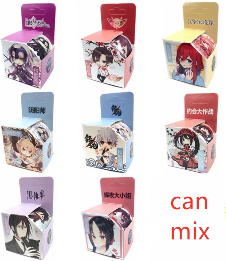 10 коробок/лот аниме Love Live Kimetsu no Yaiba Сан Юри гинтама атака на Титанов Лента