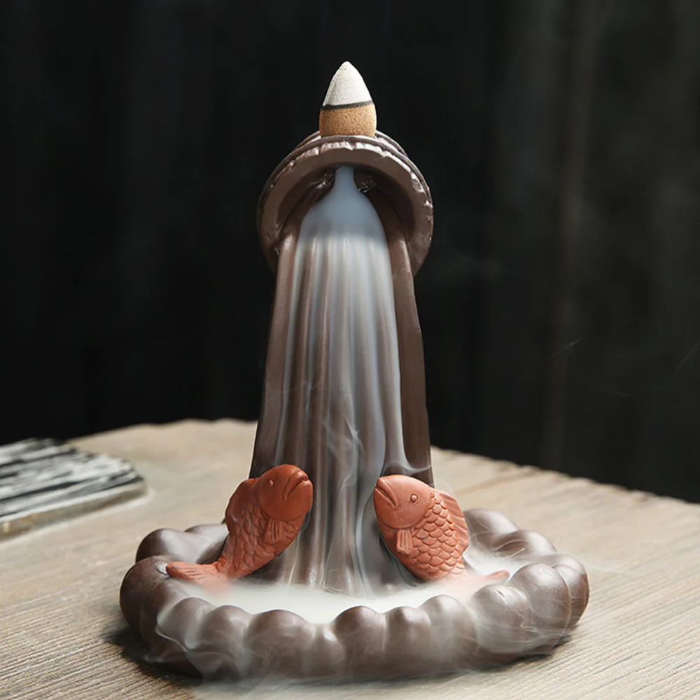 Ладан конусообразный держатель для обратного водопад горелки Ароматерапия