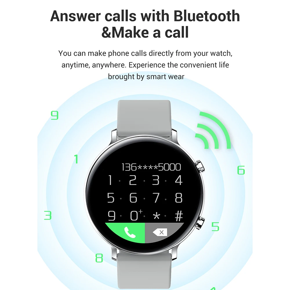 LEMFO женские Смарт часы Bluetooth вызова IP68 Водонепроницаемый ЭКГ пульсометр крови