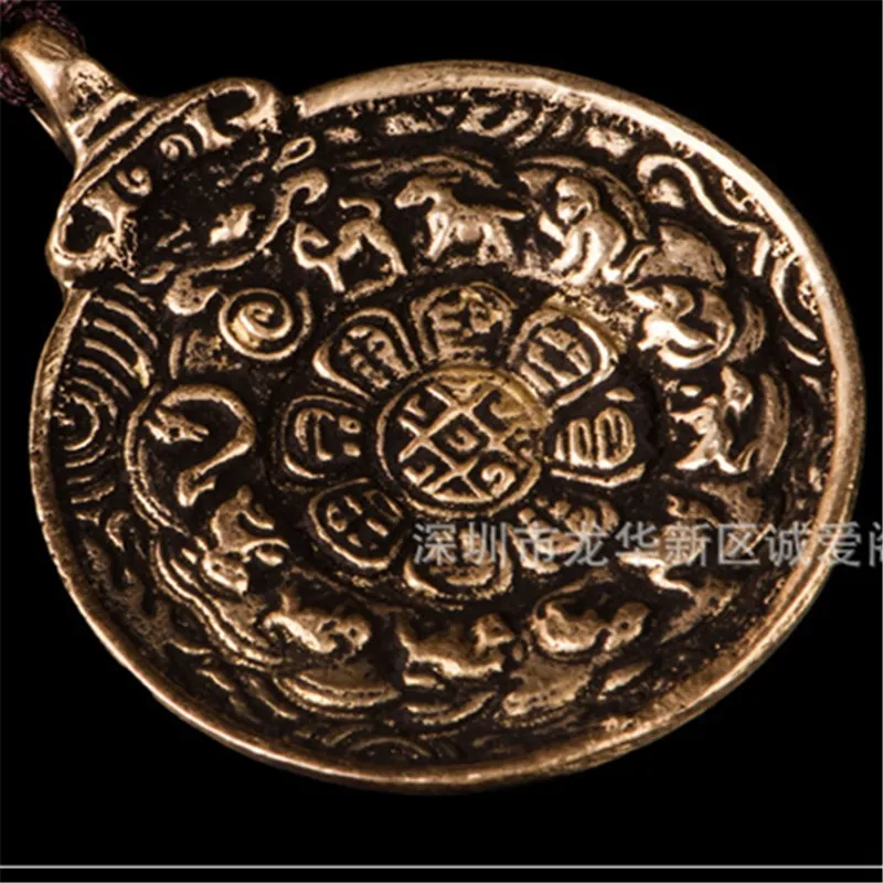 Медный крест Ваджра в стиле ретро подвеска для ключей ювелирные изделия ручной