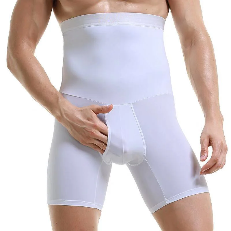

Men High Waist body shaper male shapewear Body abdomen tight fitting Underwear Butt Lifter corset men shaperwear boxer briefs