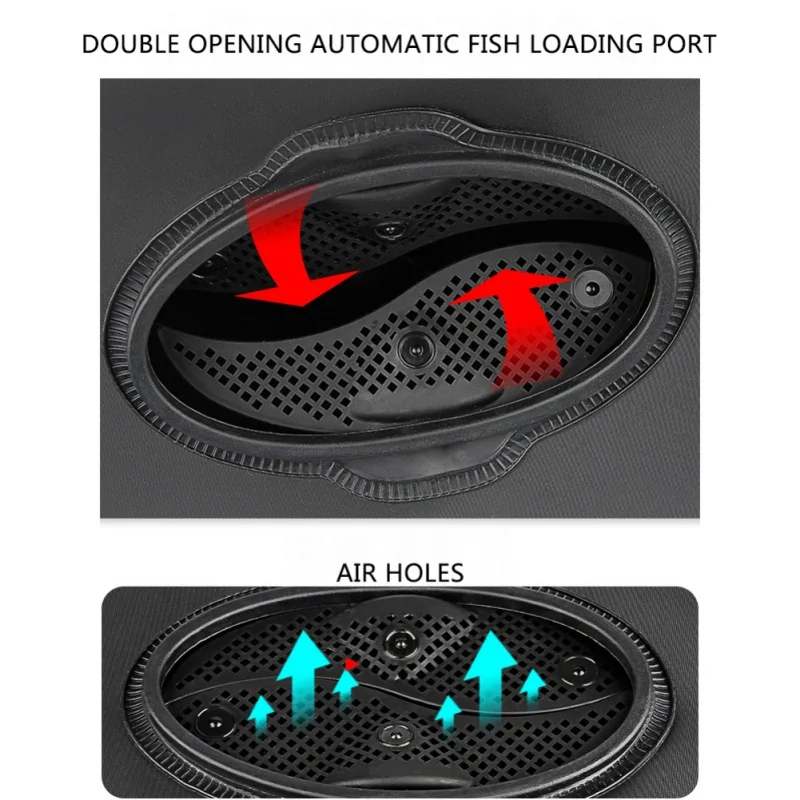 

1pcs Folding Thicken Live Fishing Box Tank Bucket EVA Portable Fishing Bag Camping Fishing Tackle Fishbox Storage Bag