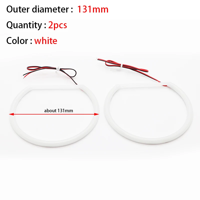 

60 мм 72 мм 80 мм 85 мм 90 мм 95 мм 126 мм 140 мм 131 мм 146 мм 158 мм для BMW E46 E36 E38 E39 E90 комплект хлопковых круглых светло-светильник ых ангельских глаз