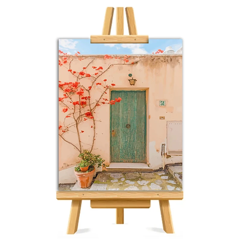 

Картина маслом по номерам, с нулевой краской