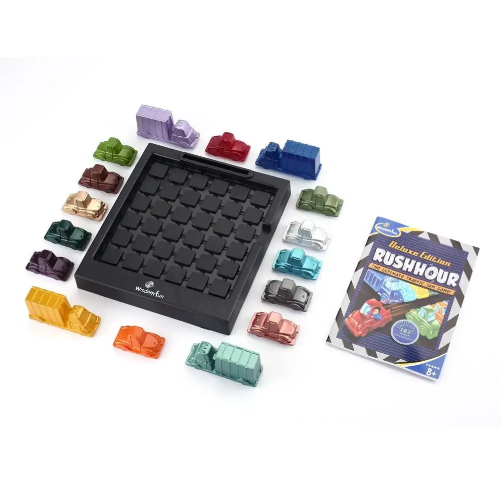 multi-color mixed Забавный час пик движение Джем игра Thinkfun запасные части запчасти логическая игра детская игрушка занятый час игра - Цвет: multi-color mixed