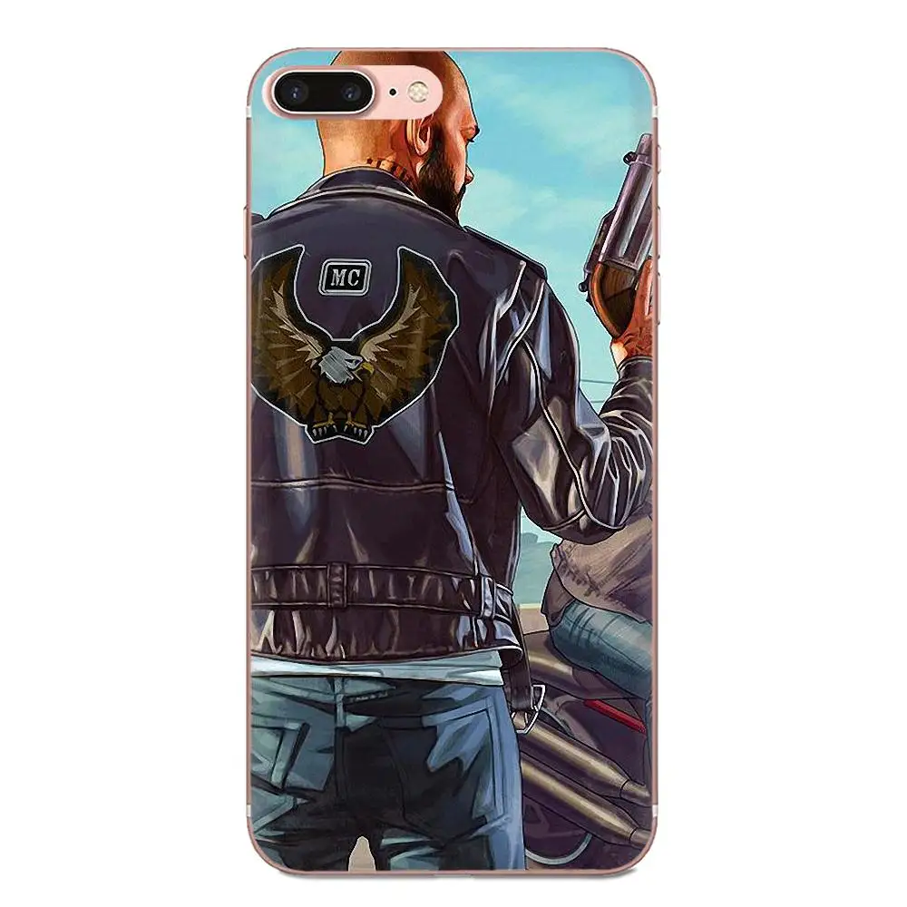 Чехлы для телефонов с рисунком "Grand Theft Auto 5 для Huawei NOVA 2 V20 Y3II Y5 Y5II Y6 Y6II Y7 Y9 G8 G9 GR3 GR5 GX8 Prime - Цвет: as picture