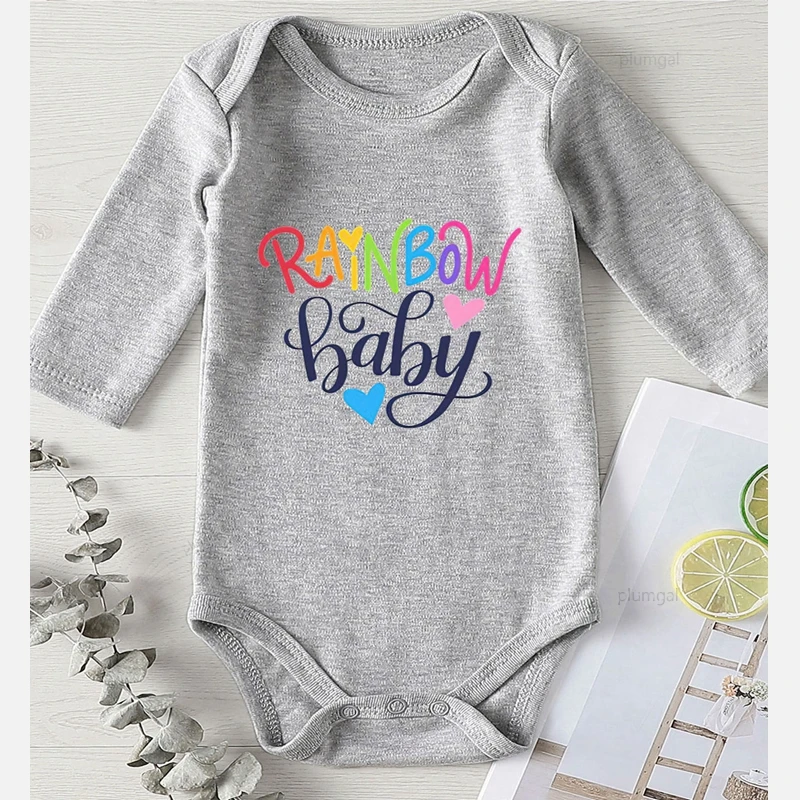 Детская летняя одежда с длинными рукавами и принтом Комбинезон для