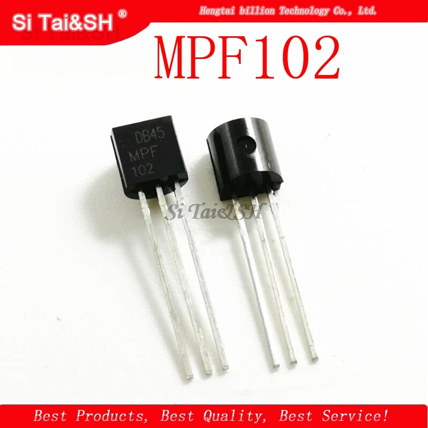 5 шт./лот MPF102 JFET AMP N CH RF SS TO 92|Интегральные схемы| |