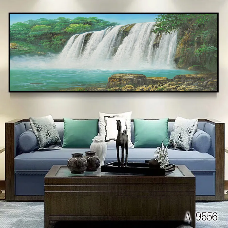 

Modern Oil Painting Print on Canvas Color Landscape Canvas Art Print Printing Canvas Painting Wall Art Picture for Home Decor