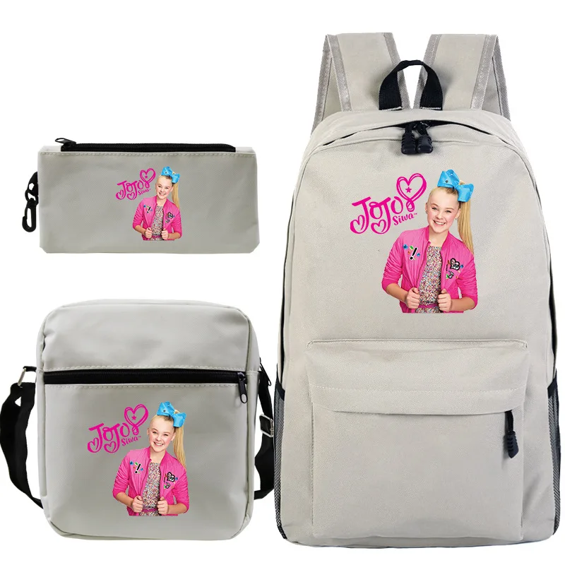 Милый Повседневный Рюкзак Jojo Siwa студенческий модные новые сумки для подростков
