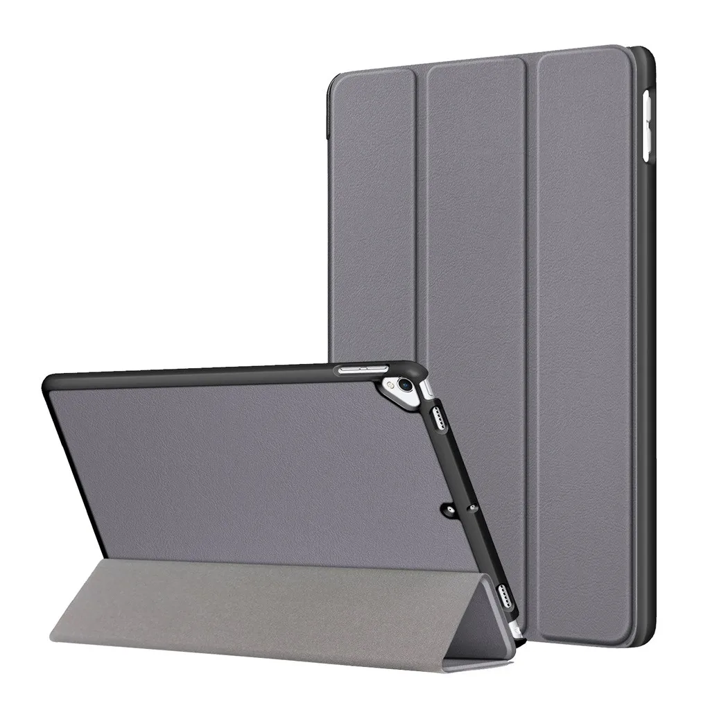 50# For iPad 10.2 Case PU Leather Silicone Soft Cover for 7th Generation Flip Stand 2019 A2197 Funda | Компьютеры и офис