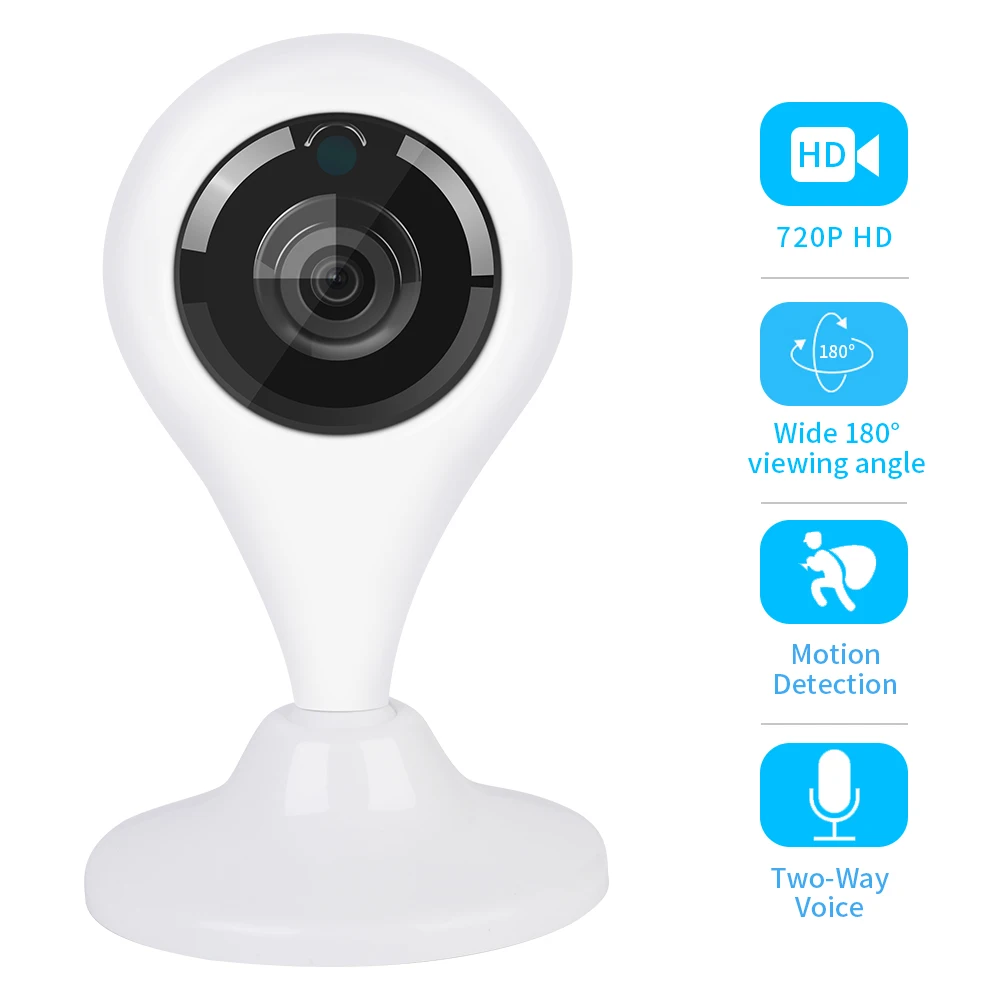 720P беспроводная Wi-Fi ip-камера ночного видения монитор для домашних животных