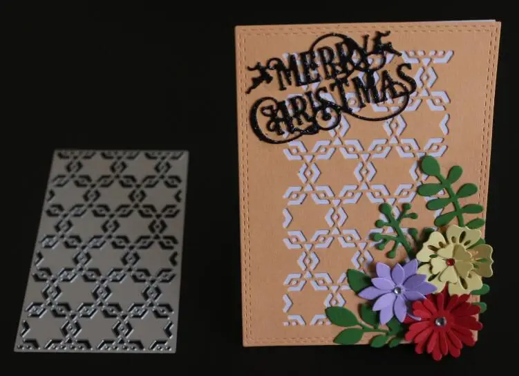 6x10.5cm Цветы Дырокол штампы для резки металла трафареты для скрапбукинга DIY открытки в Альбом украшение тиснение папка ремесло инструменты для резки - Цвет: 6x10.5cm