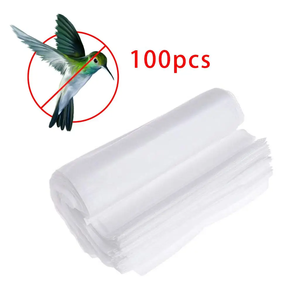 

100PCS Grape Protection Bags, Fruit Protection Garden Fruit Flower Protection Bag To Prevent Wasps, Birds, Cherry Vinegar Fly