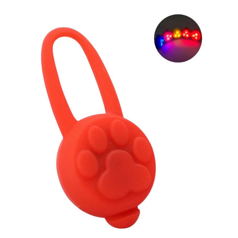 

Anti-Lost LED Light Dog Collar Luminous Pendant Silicone Spotlight Flashing