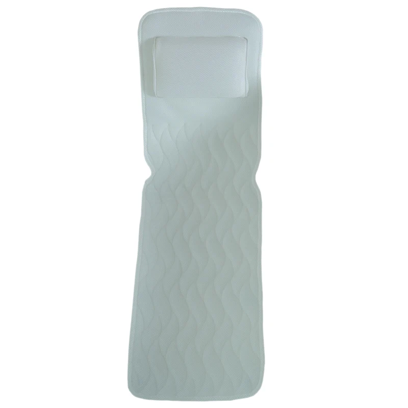 Подушка для тела и ванны нескользящий коврик спа-ванны матрас дышащий 3D сетчатый