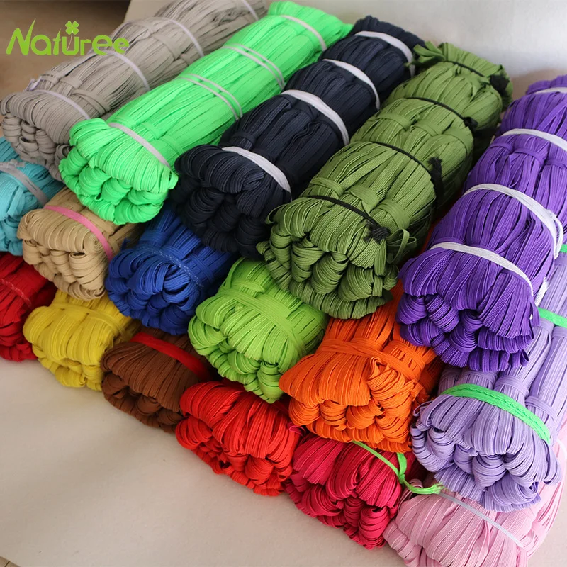 32Meters/lot 6mm Mask Elastic Bands Rope Rubber Band Ribbons for DIY Sewing Crafting Making Disposable | Дом и сад