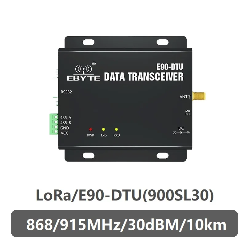 E90 DTU 900SL30 LoRa 30 дБм модем RS232 RS485 868 МГц 915 RSSI реле IoT vhf беспроводной трансивер|Детали