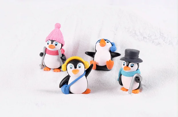 1/2/3 шт./компл. kikikids/зимняя миниатюрная фигурка мини рождественские фигурки для Фея декорация рукоделие хобби лучшие подарки для детей MZL220