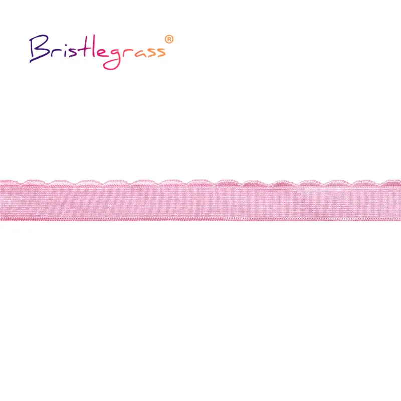 BRISTLEGRASS 2 5 10 ярдов 1/2 &quot13 мм блестящий нейлон плюшевые бюстгальтер ремешок