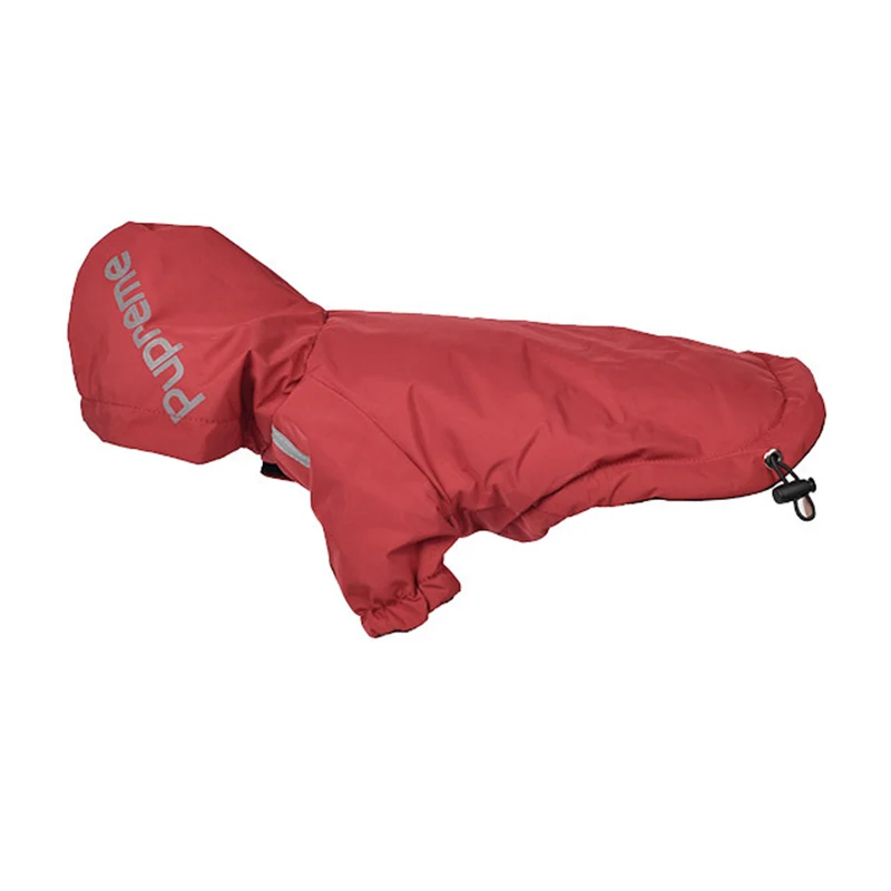 Зимнее плотное пальто от дождя для маленьких собак светоотражающий