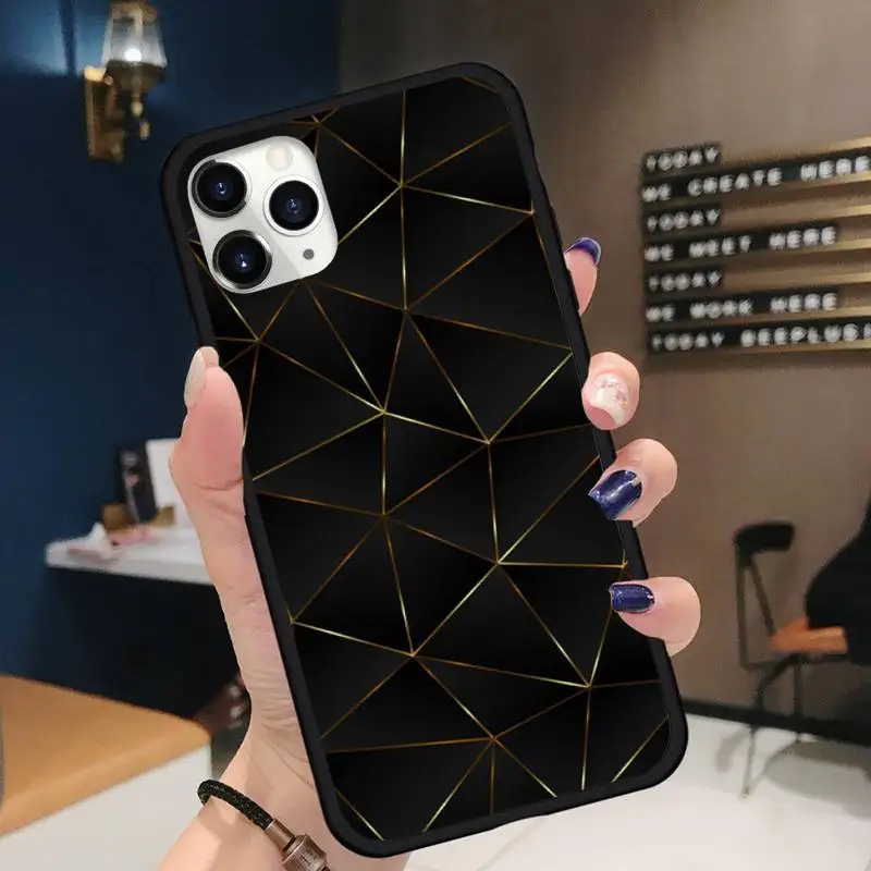 

Geometry Cool Marble pattern Phone Case for iPhone 11 12 pro XS MAX 8 7 6 6S Plus X 5S SE 2020 XR