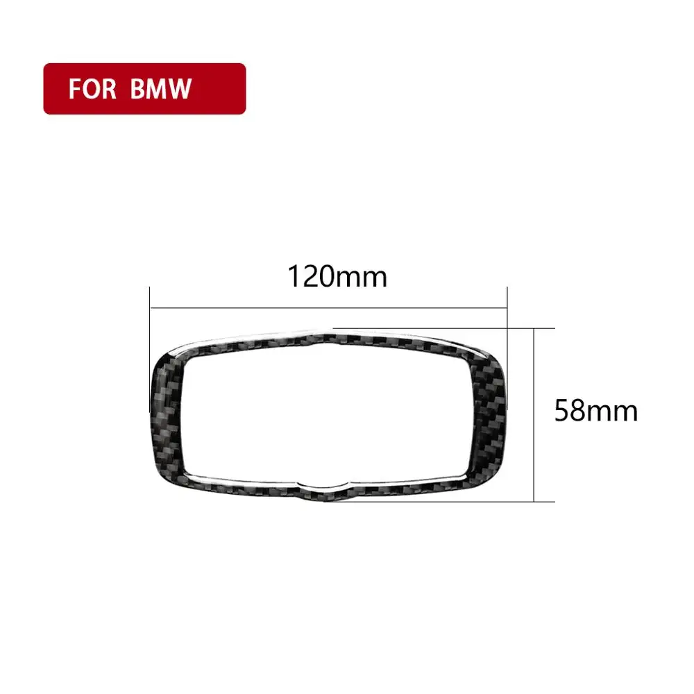 

Accessories Carbon Fiber Interior Headlight Switch Frame Trim for BMW E60 5 Series 2008 2009 2010 E70 E71 2008-2013 Car Styling
