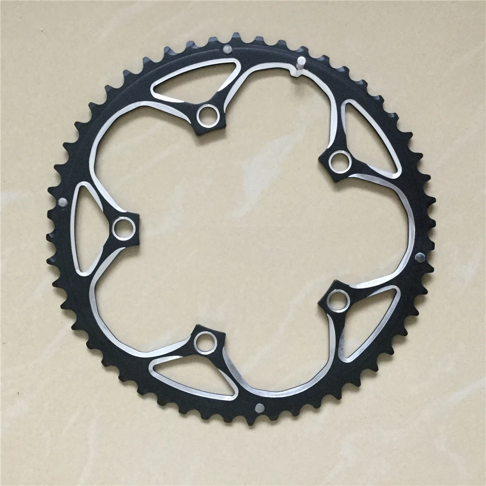 TRUYOU складного велосипеда передняя Звездочка цепь для дорожного колеса 130 BCD 52 т 42