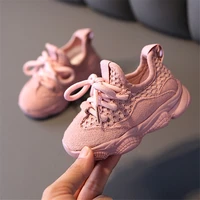 pink 2021 springautumn baby girl boy toddler shoes casual infant sport shoes soft bottom comfortable breathable kid sneaker