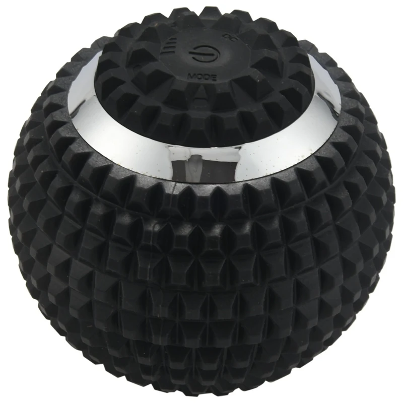 

Электрический массажный мяч, 4-скоростной Вибрационный Массажный мяч с зарядкой от USB, массажный ролик для тренировок, йоги, фитнеса, пенопла...