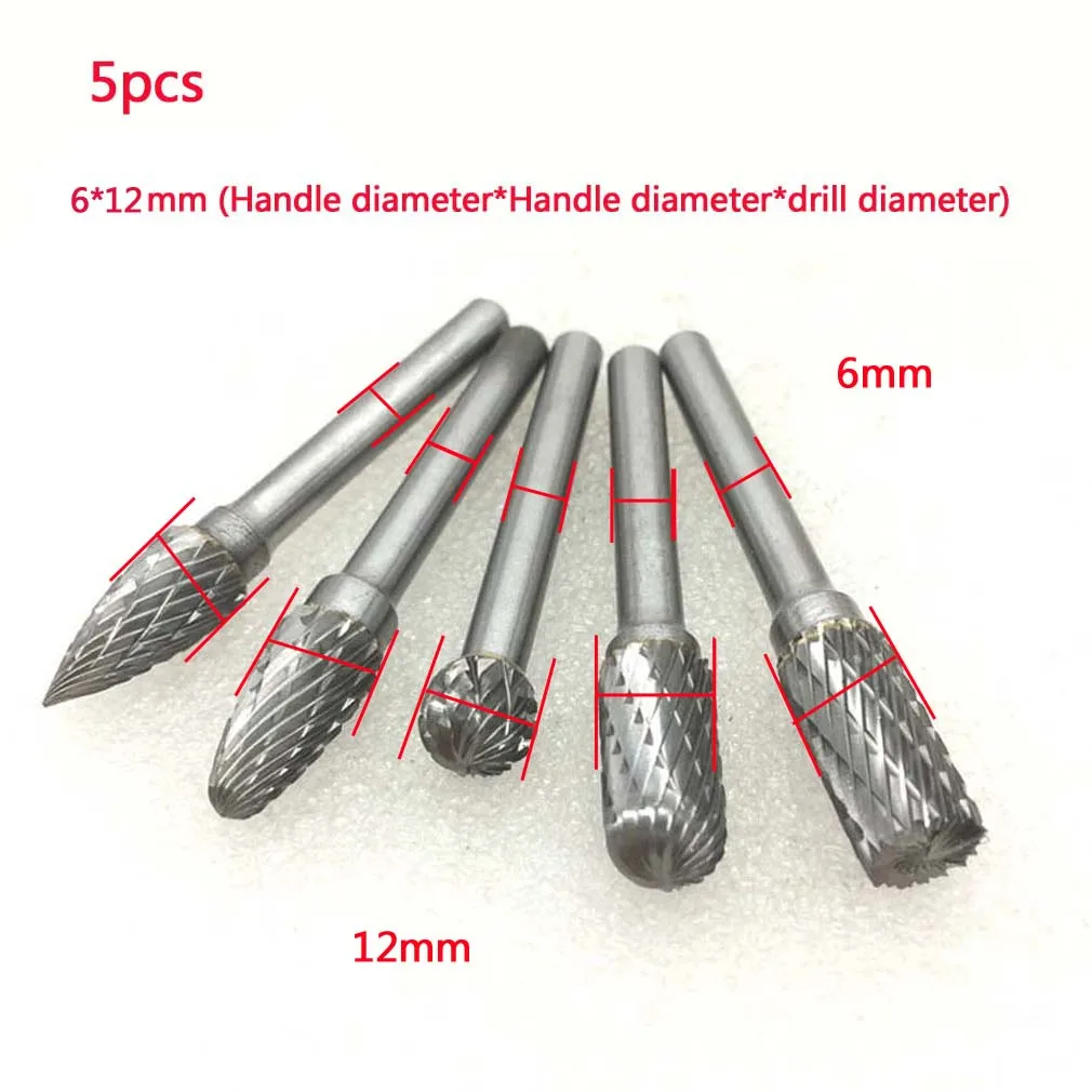 

Tungsten Carbide Burr Bit CNC Engraving Rotary Cutter File grinding head mold Die Grinder mechanical Abrasive Tools