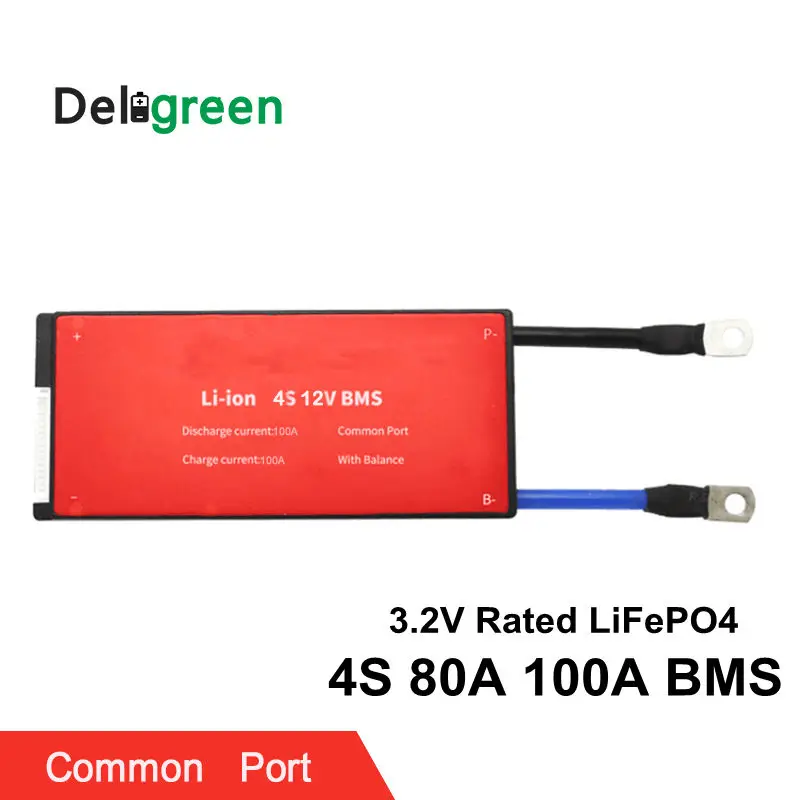 Аккумуляторная батарея 80A 100A PCM/PCB/BMS 12 В 18650 литиевая 3 2 в LiFePO4 для электрического