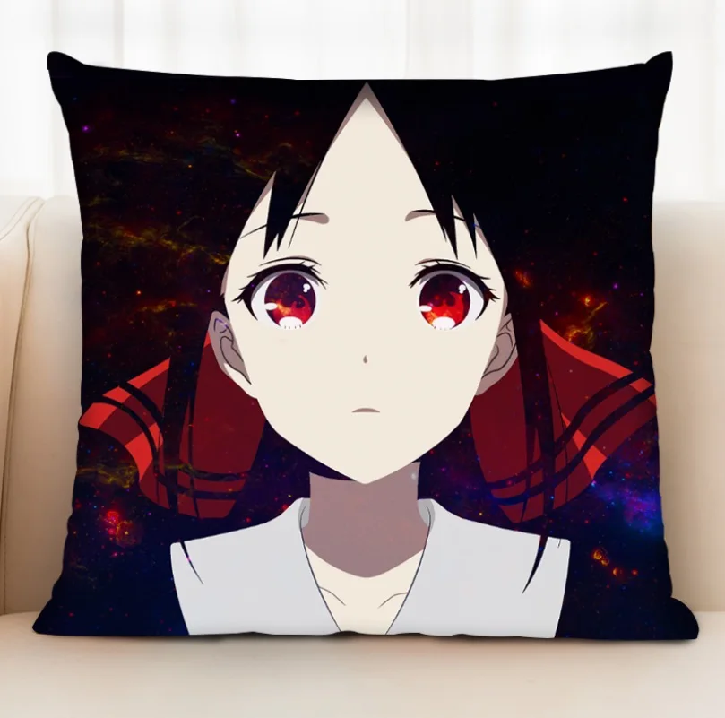 

Аниме Kaguya-sama Love Is War Shinomiya Kaguya Fujiwara Chika, подушка для косплея унисекс 35x35 см 40x4 0 см