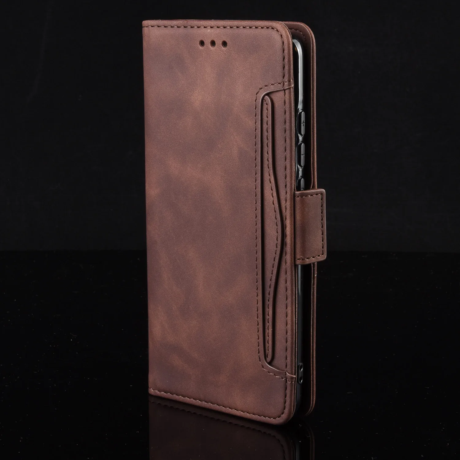 

Suitable for Samsung S30 ultra folding leather multi-card slot wallet mobile phone case S21ultra multi-card slot protectiv