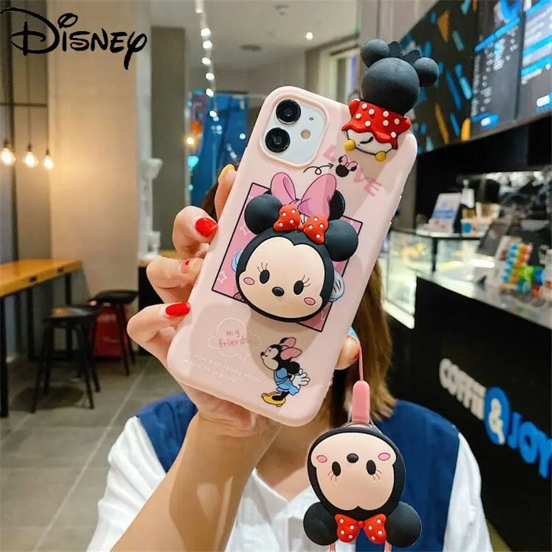 

Disney Cute Mickey Original Phone Case for iPhone 6S/7/8P/X/XR/XS/XSMAX/11/12Pro/12min Phone Couple Case Cover for iPhone 6P 6sp