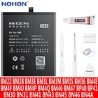 Аккумулятор NOHON для Xiaomi Redmi K20 Pro Pocophone F1 BP40 BP41 BM4E BM47 BM46 BN43 BN41 BN4A BN45 BM3M BN31 BN30 BM3B BM3E BM3L сменный литий-полимерный батарея мобильного телефона